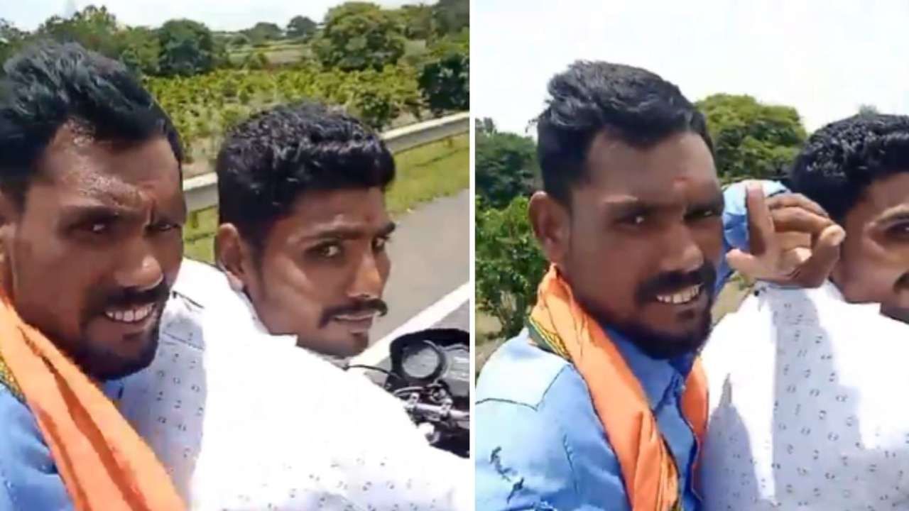 Video Viral: ರೀಲ್​ಗೆ ಪೋಸ್​​ ನೀಡಲು ಹೋಗಿ ಡಿವೈಡರ್‌ಗೆ ಢಿಕ್ಕಿ ಹೊಡೆದು  ಬೈಕ್​​ ಸವಾರ ಸಾವು