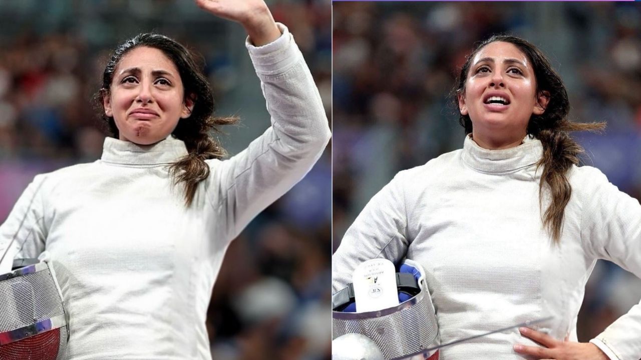 Paris Olympics: 7 ತಿಂಗಳ ಗರ್ಭಿಣಿಯ ಸಾಹಸಗಾಥೆ; ಒಲಿಂಪಿಕ್ಸ್ನಲ್ಲಿ ಇತಿಹಾಸ ಸೃಷ್ಟಿಸಿದ ಈಜಿಪ್ಟ್ ಫೆನ್ಸರ್ ನಾಡಾ ಹಫೀಜ್ Paris Olympics: 7 ತಿಂಗಳ ಗರ್ಭಿಣಿಯ ಸಾಹಸಗಾಥೆ; ಒಲಿಂಪಿಕ್ಸ್ನಲ್ಲಿ ಇತಿಹಾಸ ಸೃಷ್ಟಿಸಿದ ಈಜಿಪ್ಟ್ ಫೆನ್ಸರ್ ನಾಡಾ ಹಫೀಜ್