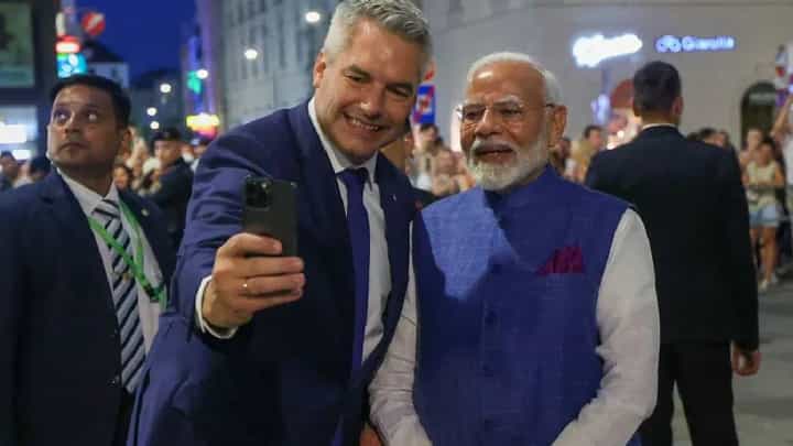 ಭಾರತ-ಆಸ್ಟ್ರಿಯಾ ಸ್ನೇಹವು ಪ್ರಗತಿಯ ಹೊಸ ಉತ್ತುಂಗಕ್ಕೇರಲಿ: ನರೇಂದ್ರ ಮೋದಿ ಭಾರತ-ಆಸ್ಟ್ರಿಯಾ ಸ್ನೇಹವು ಪ್ರಗತಿಯ ಹೊಸ ಉತ್ತುಂಗಕ್ಕೇರಲಿ: ನರೇಂದ್ರ ಮೋದಿ