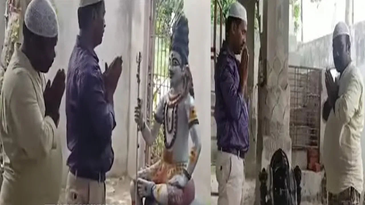 ತಂದೆಯ ಆಸೆ ಈಡೇರಿಸಲು 14 ವರ್ಷಗಳಿಂದ ಆಂಜನೇಯನ ದೇವಸ್ಥಾನ ನಿರ್ಮಿಸುತ್ತಿರುವ ಮುಸಲ್ಮಾನ ಸಹೋದರರು ತಂದೆಯ ಆಸೆ ಈಡೇರಿಸಲು 14 ವರ್ಷಗಳಿಂದ ಆಂಜನೇಯನ ದೇವಸ್ಥಾನ ನಿರ್ಮಿಸುತ್ತಿರುವ ಮುಸಲ್ಮಾನ ಸಹೋದರರು