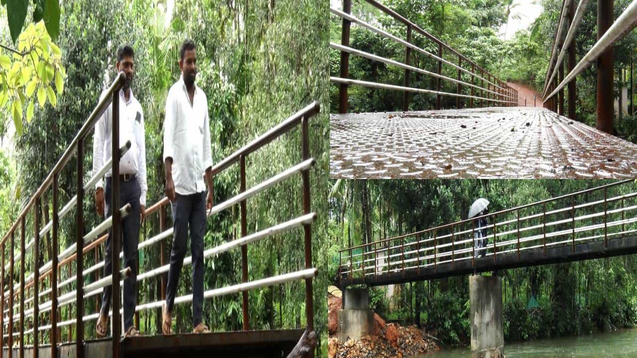 ಹಳೆಯ ಪೈಪ್, ಲಾರಿ ಚಸ್ಸಿಯಲ್ಲೇ ಸಿದ್ದವಾಯ್ತು ಸೇತುವೆ; ಬೈಂದೂರು ಶಾಸಕ ಗುರುರಾಜ ಗಂಟಿಹೊಳೆ ಪರಿಕಲ್ಪನೆಗೆ ಜನರು ಫಿದಾ ಹಳೆಯ ಪೈಪ್, ಲಾರಿ ಚಸ್ಸಿಯಲ್ಲೇ ಸಿದ್ದವಾಯ್ತು ಸೇತುವೆ; ಬೈಂದೂರು ಶಾಸಕ ಗುರುರಾಜ ಗಂಟಿಹೊಳೆ ಪರಿಕಲ್ಪನೆಗೆ ಜನರು ಫಿದಾ