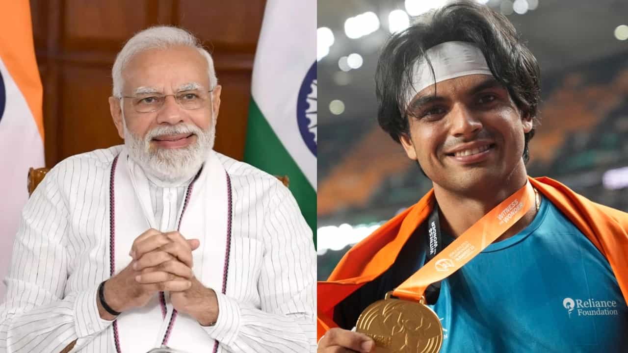 Neeraj Chopra: ಚಿನ್ನ ಗೆದ್ದು, ಸಿಹಿ ತಿಂಡಿ ತಂದುಕೊಡುವೆ: ಪ್ರಧಾನಿಗೆ ನೀರಜ್ ಚೋಪ್ರಾ ಭರವಸೆ Neeraj Chopra: ಚಿನ್ನ ಗೆದ್ದು, ಸಿಹಿ ತಿಂಡಿ ತಂದುಕೊಡುವೆ: ಪ್ರಧಾನಿಗೆ ನೀರಜ್ ಚೋಪ್ರಾ ಭರವಸೆ