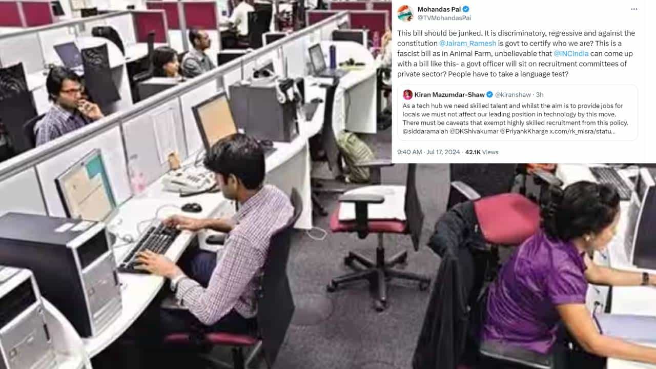 ಖಾಸಗಿ ಕಂಪನಿಗಳಲ್ಲಿ ಕನ್ನಡಿಗರಿಗೆ ಮೀಸಲಾತಿಗೆ ಉದ್ಯಮಿಗಳಿಂದ ವಿರೋಧ ಖಾಸಗಿ ಕಂಪನಿಗಳಲ್ಲಿ ಕನ್ನಡಿಗರಿಗೆ ಮೀಸಲಾತಿಗೆ ಉದ್ಯಮಿಗಳಿಂದ ವಿರೋಧ