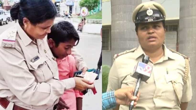 ಕಾಲೇಜು ಫೀಸ್ನ್ನೇ ದಂಡ ಕಟ್ಟಿ ವಿದ್ಯಾರ್ಥಿ ಕಣ್ಣೀರು: ಸಂತೈಸಿ ಹಣ ಕೊಟ್ಟು ಕಳುಹಿಸಿದ ಲೇಡಿ ಪಿಎಸ್ಐ