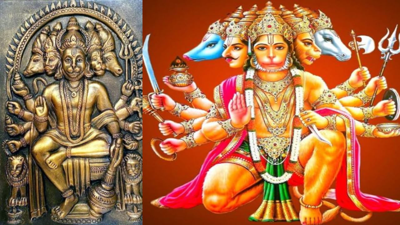 Panchmukhi Avatar: ಚಿರಂಜೀವಿ ಆಂಜನೇಯನಿಗೆ ಪಂಚಮುಖಿ ಅವತಾರವನ್ನು ತಾಳುವ ಸಂದರ್ಭ ಏಕೆ ಬರುತ್ತದೆ? ಆ ಮುಖಗಳ ಸಂಕೇತವೇನು? Panchmukhi Avatar: ಚಿರಂಜೀವಿ ಆಂಜನೇಯನಿಗೆ ಪಂಚಮುಖಿ ಅವತಾರವನ್ನು ತಾಳುವ ಸಂದರ್ಭ ಏಕೆ ಬರುತ್ತದೆ? ಆ ಮುಖಗಳ ಸಂಕೇತವೇನು?