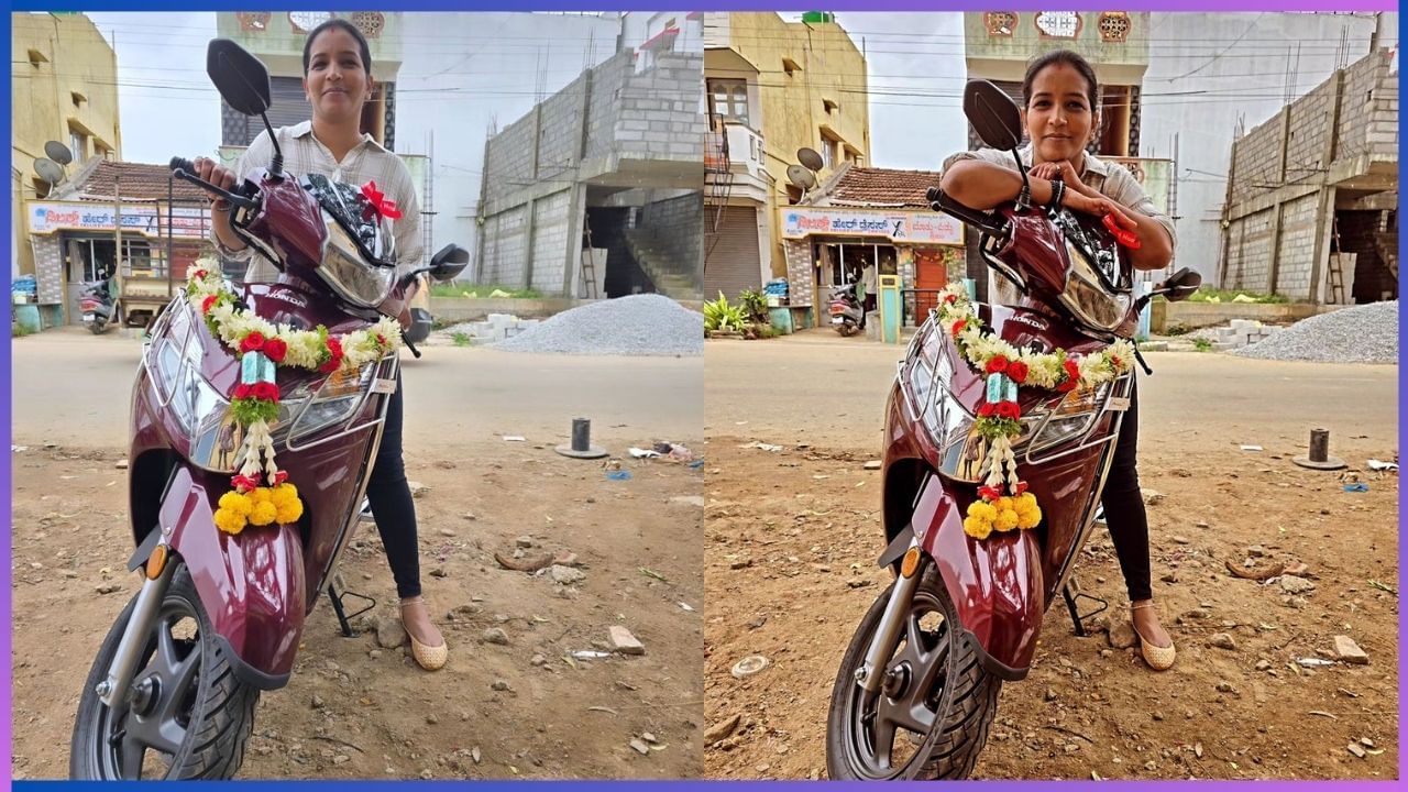 Viral Video: ರೀಲ್ಸ್‌ ಮಾಡಿ ಹೊಸ ಸ್ಕೂಟಿ ಖರೀದಿಸಿದ ರೀಲ್ಸ್‌ ಸ್ಟಾರ್ ಮಂಗಳ ಅರುಣ್; ಫೋಟೋ ವೈರಲ್‌