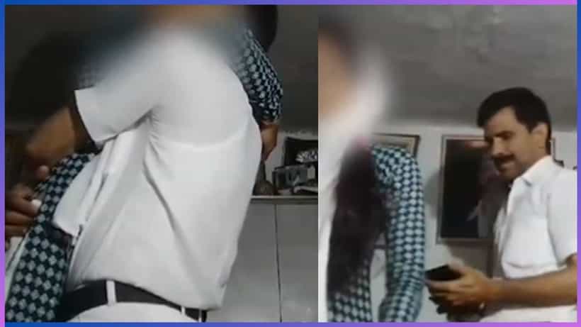 Viral Video: ಶಾಲಾ ಕೊಠಡಿಯಲ್ಲಿ ಹೆಡ್ ಮಾಸ್ಟರ್- ಲೇಡಿ ಟೀಚರ್ ರೊಮ್ಯಾನ್ಸ್, ವೈರಲ್ ಆಯ್ತು ಸರಸ ಸಲ್ಲಾಪದ ದೃಶ್ಯ