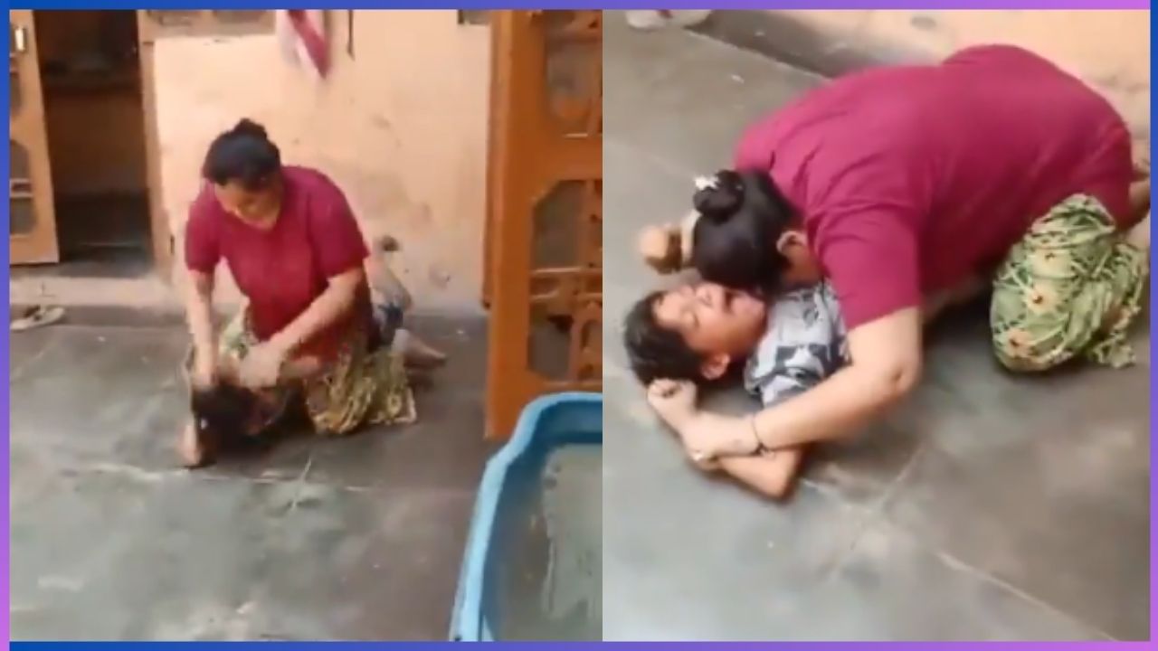 Video: ಈಕೆ ತಾಯಿಯಲ್ಲ ನರರೂಪದ ರಾಕ್ಷಸಿ; ಮಗನಿಗೆ ಮನಬಂದಂತೆ ಥಳಿಸಿದ ಹೆತ್ತಮ್ಮ Video: ಈಕೆ ತಾಯಿಯಲ್ಲ ನರರೂಪದ ರಾಕ್ಷಸಿ; ಮಗನಿಗೆ ಮನಬಂದಂತೆ ಥಳಿಸಿದ ಹೆತ್ತಮ್ಮ
