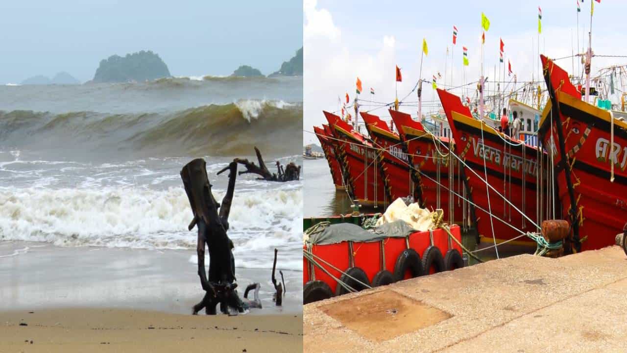 ಅರಬ್ಬಿ ಸಮುದ್ರದಲ್ಲಿ ವಾಯುಭಾರ ಕುಸಿತ; ಮೀನುಗಾರಿಕೆ ಸಂಪೂರ್ಣ ಬಂದ್ ಅರಬ್ಬಿ ಸಮುದ್ರದಲ್ಲಿ ವಾಯುಭಾರ ಕುಸಿತ; ಮೀನುಗಾರಿಕೆ ಸಂಪೂರ್ಣ ಬಂದ್