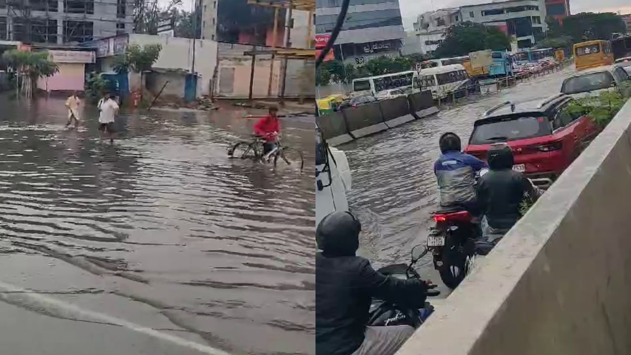 Bangalore Rains: Heavy rain in Bengaluru, 6 people injured by falling tree branch, Yellow alert for city, Kannada news