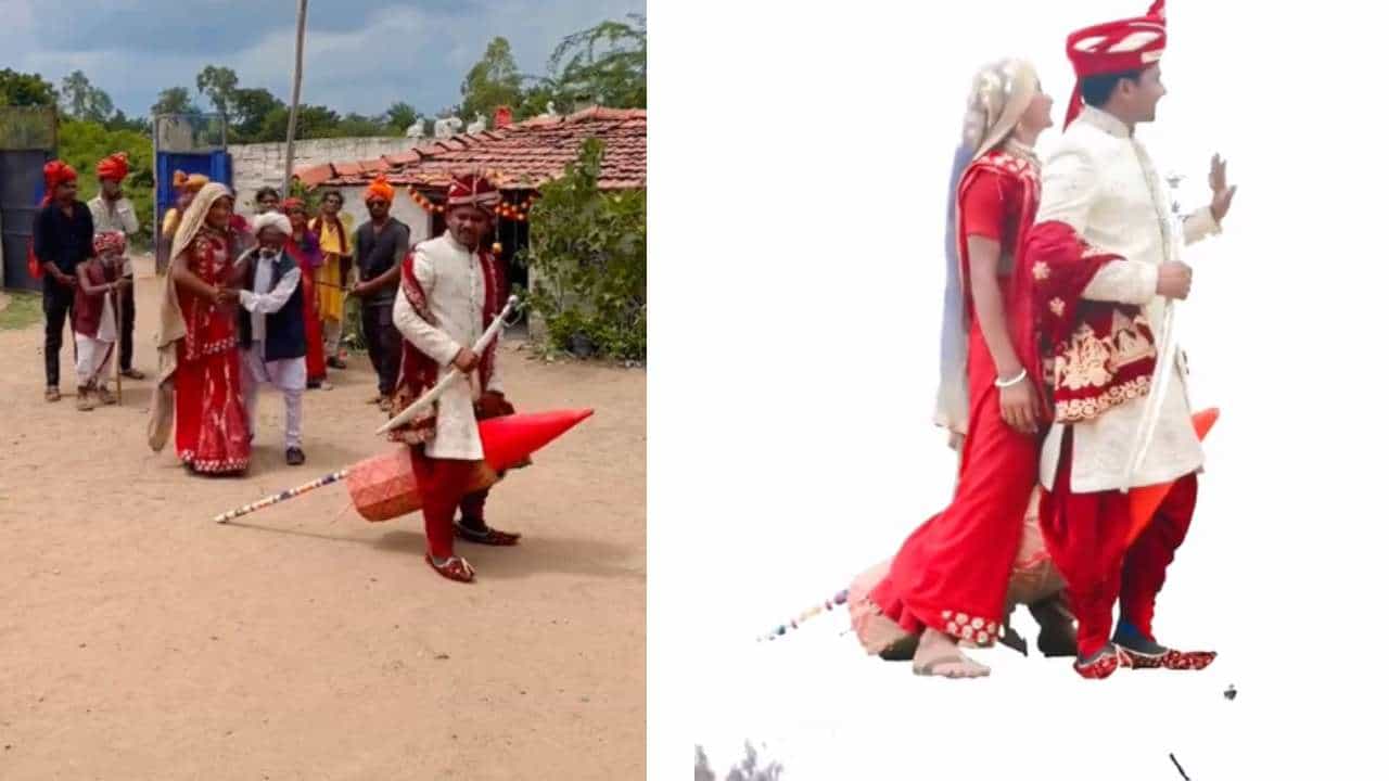 Viral Video: ವಧುವನ್ನ ರಾಕೆಟ್ನಲ್ಲಿ ಹಾರಿಸ್ಕೊಂಡು ಹೋದ ವರ, ಏನ್ ಎಡಿಟಿಂಗ್ ಗುರು ಇದು Viral Video: ವಧುವನ್ನ ರಾಕೆಟ್ನಲ್ಲಿ ಹಾರಿಸ್ಕೊಂಡು ಹೋದ ವರ, ಏನ್ ಎಡಿಟಿಂಗ್ ಗುರು ಇದು