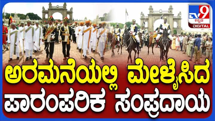 Dasara Mahotsav 2024: ಅರಮನೆಗೆ ಆಗಮಿಸಿದ ಆನೆಗಳಿಗೆ ರಾಜಮರ್ಯಾದೆ ಜೊತೆ ಅದ್ದೂರಿ ಸ್ವಾಗತ Dasara Mahotsav 2024: ಅರಮನೆಗೆ ಆಗಮಿಸಿದ ಆನೆಗಳಿಗೆ ರಾಜಮರ್ಯಾದೆ ಜೊತೆ ಅದ್ದೂರಿ ಸ್ವಾಗತ