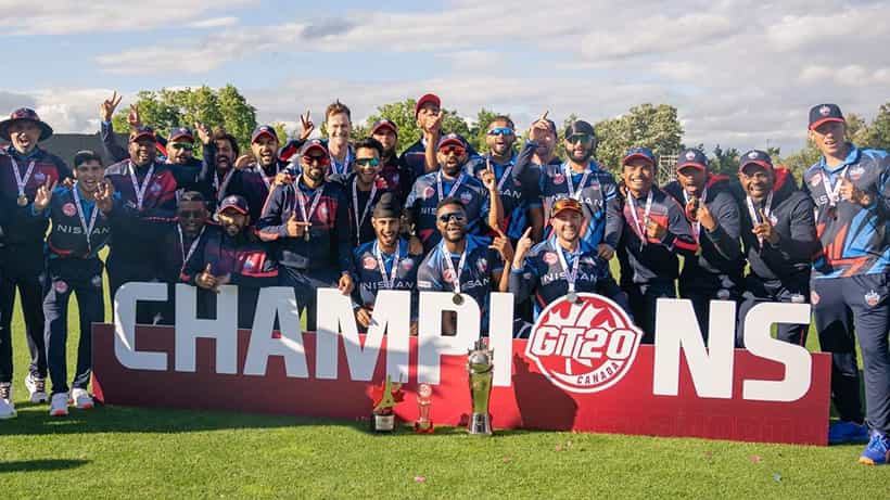Global T20: ಗ್ಲೋಬಲ್ ಟಿ20 ಲೀಗ್ನಲ್ಲಿ ಟೊರೊಂಟೊ ನ್ಯಾಷನಲ್ಸ್ ಚಾಂಪಿಯನ್ಸ್