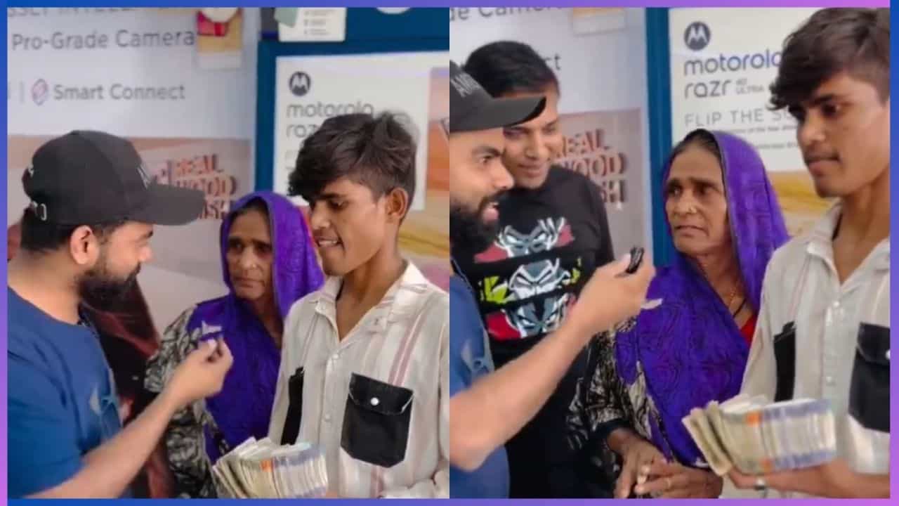 Video: ಐಫೋನ್ ಬೇಕೆಂದು ಊಟ ಬಿಟ್ಟು ಕುಳಿತ ಮಗ, ಹೂ ಮಾರಿ ಫೋನ್ ಕೊಡಿಸಿದ ತಾಯಿ Video: ಐಫೋನ್ ಬೇಕೆಂದು ಊಟ ಬಿಟ್ಟು ಕುಳಿತ ಮಗ, ಹೂ ಮಾರಿ ಫೋನ್ ಕೊಡಿಸಿದ ತಾಯಿ