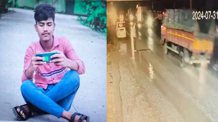 ರಸ್ತೆ ದಾಟುತ್ತಿದ್ದಾಗ ಕ್ಯಾಂಟರ್ ಡಿಕ್ಕಿ ಹೊಡೆದು ಯುವಕ ಸಾವು; ಅಪಘಾತದ ದೃಶ್ಯ ಸಿಸಿಟಿವಿಯಲ್ಲಿ ಸೆರೆ ರಸ್ತೆ ದಾಟುತ್ತಿದ್ದಾಗ ಕ್ಯಾಂಟರ್ ಡಿಕ್ಕಿ ಹೊಡೆದು ಯುವಕ ಸಾವು; ಅಪಘಾತದ ದೃಶ್ಯ ಸಿಸಿಟಿವಿಯಲ್ಲಿ ಸೆರೆ