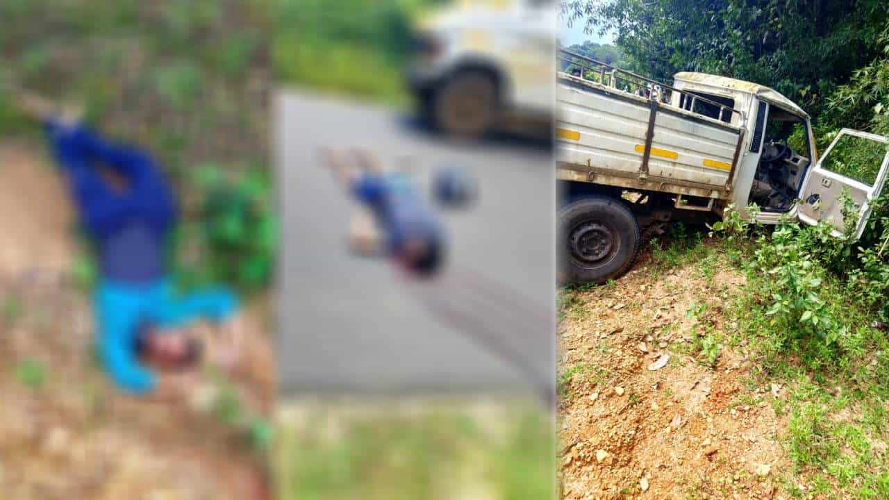 ಶಿವಮೊಗ್ಗ: ಪಿಕಪ್ ವಾಹನ ಹಾಗೂ ಬೈಕ್ ನಡುವೆ ಭೀಕರ ಅಪಘಾತ; ಇಬ್ಬರು ದುರ್ಮರಣ ಶಿವಮೊಗ್ಗ: ಪಿಕಪ್ ವಾಹನ ಹಾಗೂ ಬೈಕ್ ನಡುವೆ ಭೀಕರ ಅಪಘಾತ; ಇಬ್ಬರು ದುರ್ಮರಣ