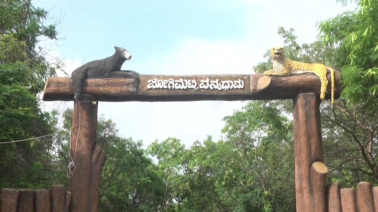 Lots of tourists arriving to beautiful view point Chitradurga Jogimatti forest area