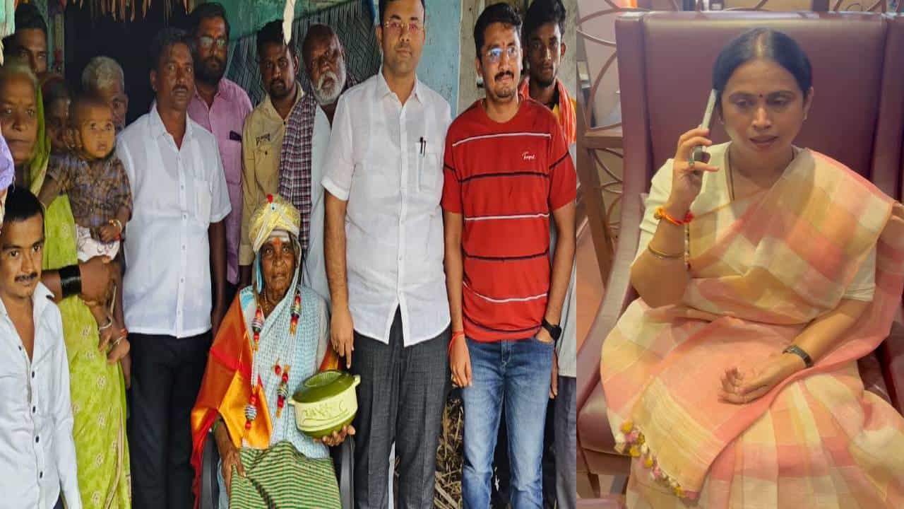 ಗೃಹಲಕ್ಷ್ಮಿ ಹಣದಿಂದ ಊರಿಗೆ ಊಟ ಹಾಕಿಸಿದ ಅಜ್ಜಿಗೆ ಕರೆ ಮಾಡಿ ಮಾತನಾಡಿದ ಲಕ್ಷ್ಮೀ ಹೆಬ್ಬಾಳ್ಕರ್ ಗೃಹಲಕ್ಷ್ಮಿ ಹಣದಿಂದ ಊರಿಗೆ ಊಟ ಹಾಕಿಸಿದ ಅಜ್ಜಿಗೆ ಕರೆ ಮಾಡಿ ಮಾತನಾಡಿದ ಲಕ್ಷ್ಮೀ ಹೆಬ್ಬಾಳ್ಕರ್