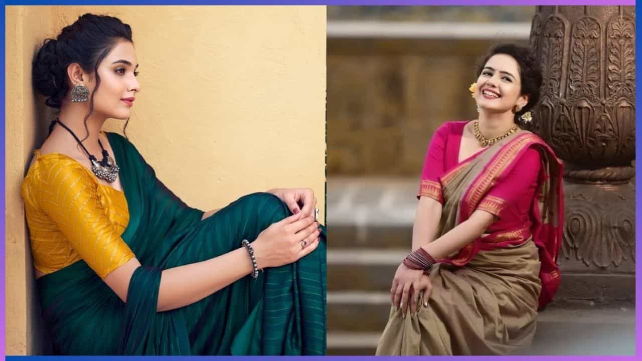 ವರಮಹಾಲಕ್ಷ್ಮಿ ಹಬ್ಬದಂದು ಸೀರೆಯನ್ನು ಧರಿಸುವುದರಿಂದ ನಿಮಗೆ ಸಾಂಪ್ರದಾಯಿಕ ಲುಕ್ ತಂದು ಕೊಡುತ್ತದೆ. ನಿಮ್ಮ ಮೈ ಬಣ್ಣಕ್ಕೆ ಒಪ್ಪುವಂತಹ ಬಣ್ಣದ ರೇಷ್ಮೆ ಸೀರೆಯನ್ನು ಆಯ್ಕೆ ಮಾಡಿಕೊಳ್ಳಿ. ಪ್ಲೇನ್ ರೇಷ್ಮೆ ಸೀರೆಯೊಂದಿಗೆ ಗ್ರ್ಯಾಂಡ್ ಬ್ಲೌಸ್ ಧರಿಸಿದರೆ ಮತ್ತಷ್ಟು ಆಕರ್ಷಕವಾಗಿ ಕಾಣಿಸಿಕೊಳ್ಳಬಹುದು.