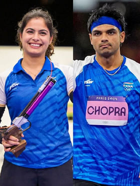 ನೀರಜ್ ಅಥವಾ ಮನು ಭಾಕರ್; ಈ ಇಬ್ಬರಲ್ಲಿ ಯಾರು ಹೆಚ್ಚು ಶ್ರೀಮಂತರು? ನೀರಜ್ ಅಥವಾ ಮನು ಭಾಕರ್; ಈ ಇಬ್ಬರಲ್ಲಿ ಯಾರು ಹೆಚ್ಚು ಶ್ರೀಮಂತರು?