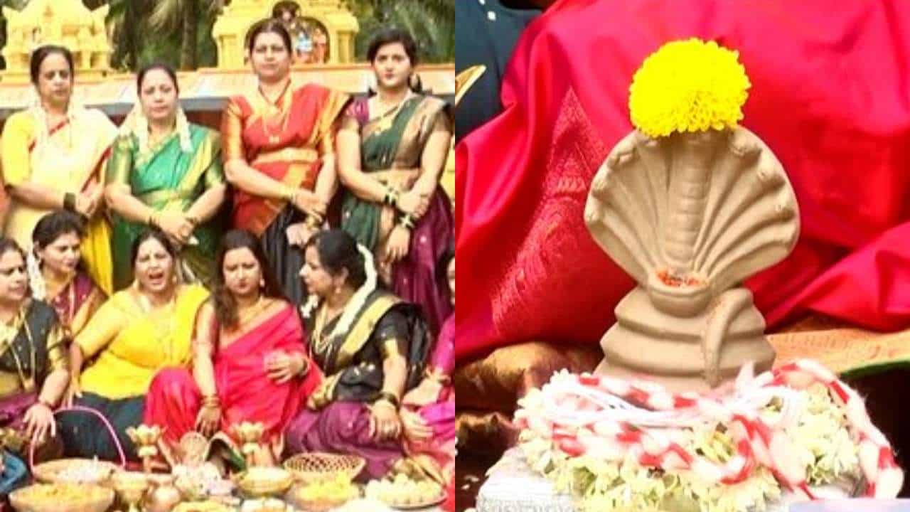 ಶ್ರಾವಣ ಮಾಸ ಬಂದರೆ ಸಾಕು ಹಬ್ಬಗಳ ಸರಮಾಲೆಯೇ ಶುರುವಾಗುತ್ತದೆ. ಈ ಮಾಸದ ಮೊದಲ ಹಬ್ಬ ನಾಗರ ಪಂಚಮಿ. ಈ ಹಬ್ಬವನ್ನು ಧಾರವಾಡದಲ್ಲಿ ವಿಭಿನ್ನವಾಗಿ ಆಚರಿಸುವ ಮೂಲಕ ಮಹಿಳೆಯರು ಸಂಭ್ರಮಿಸಿದರು. ಸಂಭ್ರಮ, ಸಡಗರದ ಒಂದು ಝಲಕ್ ಇಲ್ಲಿದೆ ನೋಡಿ.