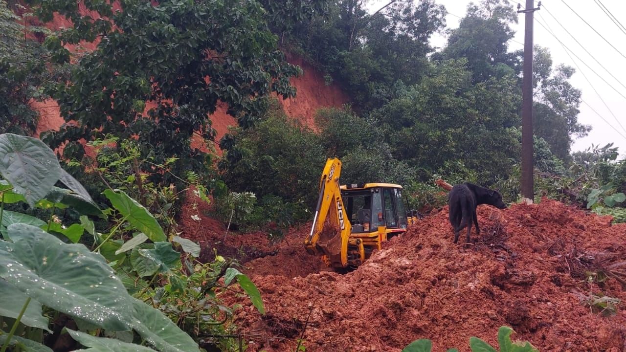 Landslide in Puttur; Mani Mysore National highway closed to travel, know alternative route here, Kannada news