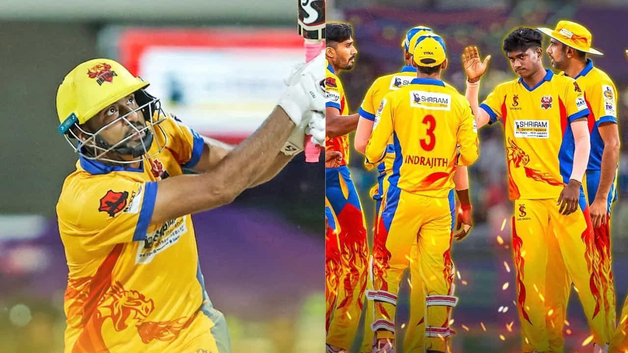 TNPL 2024: 4 ಸಿಕ್ಸರ್, 4 ಬೌಂಡರಿ, 57 ರನ್; ಅಶ್ವಿನ್ ಸಿಡಿಲಬ್ಬರಕ್ಕೆ ಮಣಿದ ಚೆಪಾಕ್ ಸೂಪರ್ ಗಿಲ್ಲಿಸ್ TNPL 2024: 4 ಸಿಕ್ಸರ್, 4 ಬೌಂಡರಿ, 57 ರನ್; ಅಶ್ವಿನ್ ಸಿಡಿಲಬ್ಬರಕ್ಕೆ ಮಣಿದ ಚೆಪಾಕ್ ಸೂಪರ್ ಗಿಲ್ಲಿಸ್