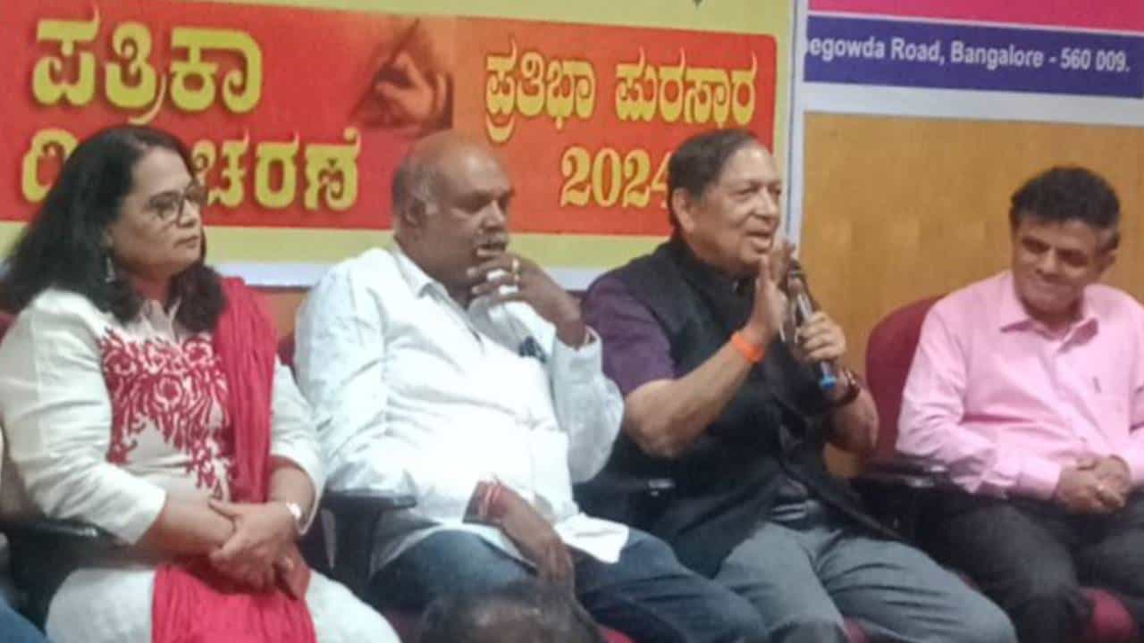 ಮಾಧ್ಯಮದಿಂದ ಸಮಾಜ ಬದಲಾವಣೆ ಸುಲಭ ಸಾಧ್ಯ: ನಿವೃತ್ತ ನ್ಯಾ ಸಂತೋಷ್ ಹೆಗ್ಡೆ