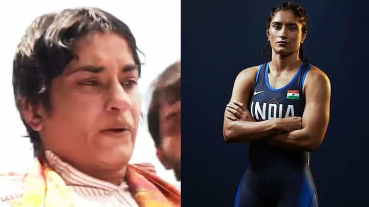 ಭವ್ಯ ಸ್ವಾಗತ ನೋಡಿ ಕಣ್ಣೀರಿಟ್ಟ ವಿನೇಶ್ ಫೋಗಟ್ ಭವ್ಯ ಸ್ವಾಗತ ನೋಡಿ ಕಣ್ಣೀರಿಟ್ಟ ವಿನೇಶ್ ಫೋಗಟ್