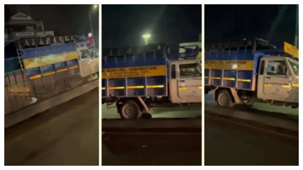 Viral Video: ಚಾಲಕನಿಲ್ಲದೇ ರಸ್ತೆಯಲ್ಲಿ ಹಿಮ್ಮುಖವಾಗಿ ಚಲಿಸಿದ ವ್ಯಾನ್; ವಿಡಿಯೋ ವೈರಲ್​​​​
