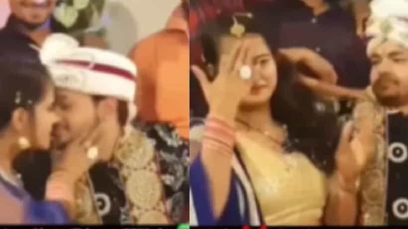 Viral Video: ವಧುವಿನ ಮುಂದೆಯೇ ಬೇರೊಬ್ಬಳಿಗೆ ತುಟಿಗೆ ಮುತ್ತಿಟ್ಟ ವರ; ವಿಡಿಯೋ ವೈರಲ್