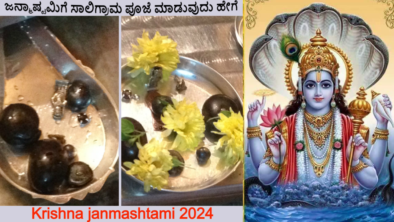 Krishna janmashtami-Saligrama Pooja: ಜನ್ಮಾಷ್ಟಮಿ ದಿನ ಸಾಲಿಗ್ರಾಮ ಪೂಜೆ ಮಾಡುವುದರಿಂದ ಆಗುವ ಲಾಭಗಳೇನು, ಪೂಜೆಯ ವಿಧಾನ ಹೇಗೆ? Krishna janmashtami-Saligrama Pooja: ಜನ್ಮಾಷ್ಟಮಿ ದಿನ ಸಾಲಿಗ್ರಾಮ ಪೂಜೆ ಮಾಡುವುದರಿಂದ ಆಗುವ ಲಾಭಗಳೇನು, ಪೂಜೆಯ ವಿಧಾನ ಹೇಗೆ?