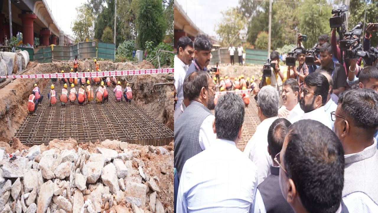 ಬಳಿಕ ಅಲ್ಲಿಂದ ಬೆಂಗಳೂರು ಅಭಿವೃದ್ಧಿ ಪ್ರಾಧಿಕಾರ ಕೈಗೊಂಡಿರುವ ಹೆಬ್ಬಾಳದ ಅಂಡರ್ ಪಾಸ್ ಹಾಗೂ ಫ್ಲೈ ಓವರ್ ಕಾಮಗಾರಿಯನ್ನು ವೀಕ್ಷಿಸಿ, ನಿಗದಿತ ಸಮಯದೊಳಗೆ ಕಾಮಗಾರಿಯನ್ನು ಮುಗಿಸಿ, ಸಾರ್ವಜನಿಕರ ಸಂಚಾರಕ್ಕೆ ಮುಕ್ತಗೊಳಿಸುವಂತೆ ಕಟ್ಟುನಿಟ್ಟಿನ ಸೂಚನೆ ನೀಡಿದರು.