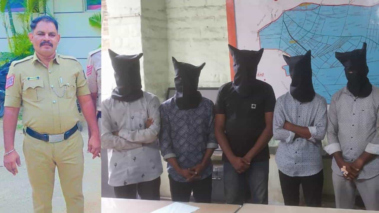 ಬಳ್ಳಾರಿ: ಕಳ್ಳರ ಜೊತೆ ಕೈ ಜೋಡಿಸಿ ಲಕ್ಷ ಲಕ್ಷ ಹಣ ಲಪಟಾಯಿಸಿದ್ದ ಹೆಡ್ ಕಾನ್ಸ್ಟೇಬಲ್ ಅರೆಸ್ಟ್ ಬಳ್ಳಾರಿ: ಕಳ್ಳರ ಜೊತೆ ಕೈ ಜೋಡಿಸಿ ಲಕ್ಷ ಲಕ್ಷ ಹಣ ಲಪಟಾಯಿಸಿದ್ದ ಹೆಡ್ ಕಾನ್ಸ್ಟೇಬಲ್ ಅರೆಸ್ಟ್