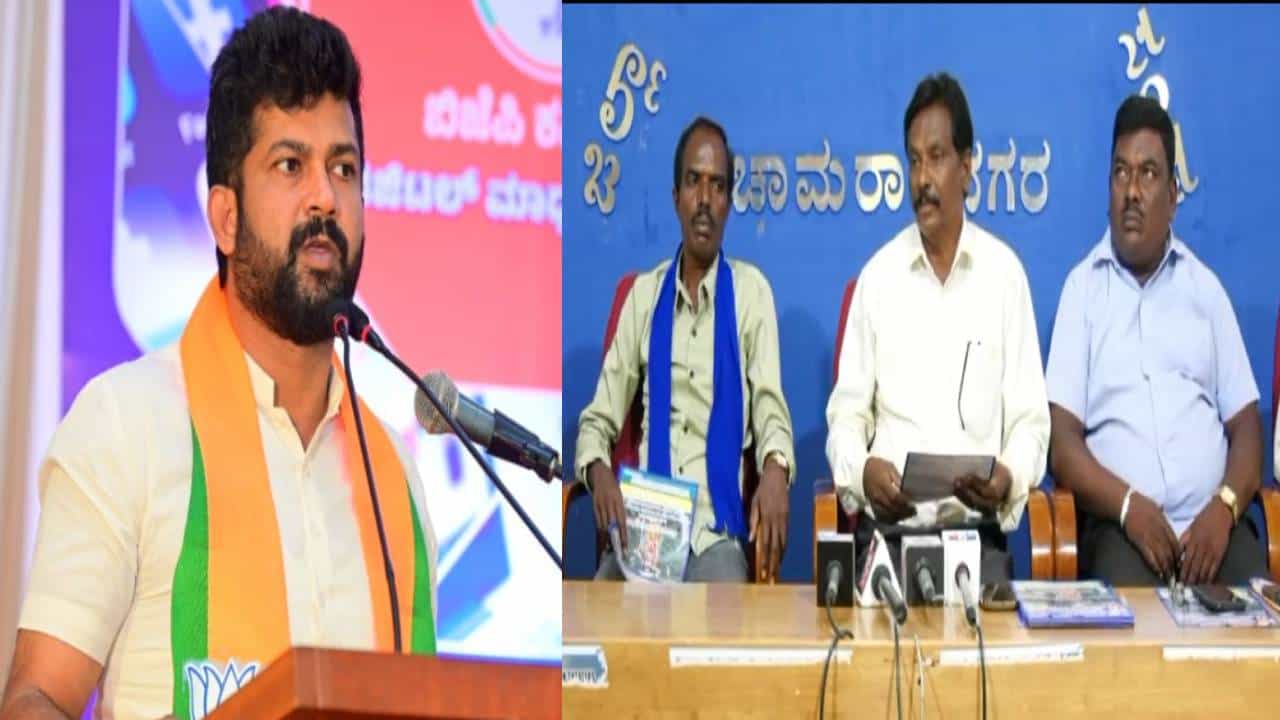 ಜನರ ಮಧ್ಯೆ ಬೆಂಕಿ ಹಚ್ಚುವ ಪ್ರತಾಪ ಸಿಂಹರನ್ನ ಬಂಧಿಸಿ: ದಲಿತ ಸಂಘಟನೆ ಆಗ್ರಹ ಜನರ ಮಧ್ಯೆ ಬೆಂಕಿ ಹಚ್ಚುವ ಪ್ರತಾಪ ಸಿಂಹರನ್ನ ಬಂಧಿಸಿ: ದಲಿತ ಸಂಘಟನೆ ಆಗ್ರಹ