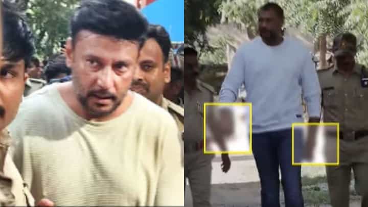 ವಿಡಿಯೋ: ಕ್ಯಾಮೆರಾ ನೋಡಿ, ಅಸಹ್ಯವಾಗಿ ಸಂಜ್ಞೆ ಮಾಡಿದ ದರ್ಶನ್ ವಿಡಿಯೋ: ಕ್ಯಾಮೆರಾ ನೋಡಿ, ಅಸಹ್ಯವಾಗಿ ಸಂಜ್ಞೆ ಮಾಡಿದ ದರ್ಶನ್