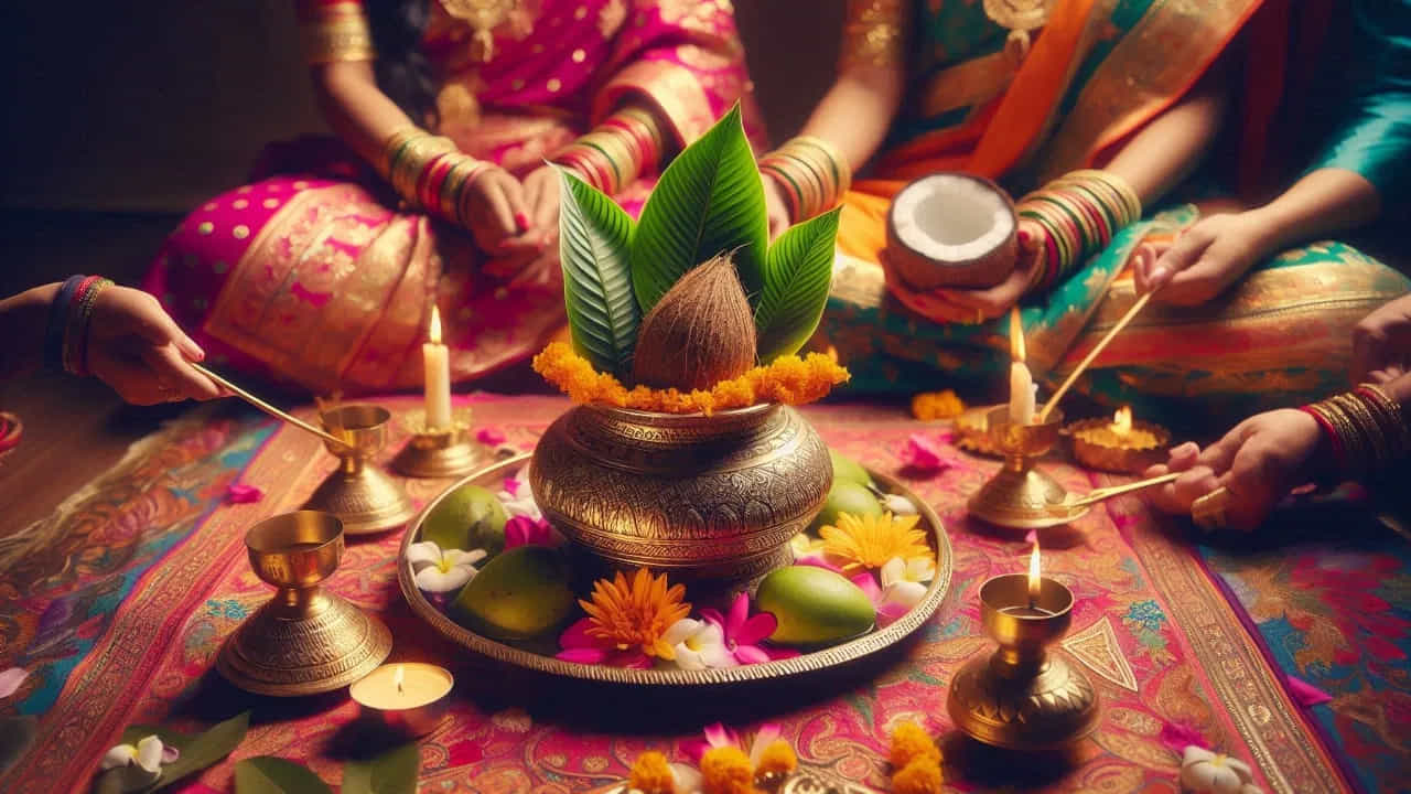ದಸರಾ 2024: ಶರನ್ನವರಾತ್ರಿಯಲ್ಲಿ ಕಲಶ ಸ್ಥಾಪನೆಗೆ ಮಂಗಳಕರ ಸಮಯ, ವಿಧಾನ ಮತ್ತು ನಿಯಮ ತಿಳಿದುಕೊಳ್ಳಿ ದಸರಾ 2024: ಶರನ್ನವರಾತ್ರಿಯಲ್ಲಿ ಕಲಶ ಸ್ಥಾಪನೆಗೆ ಮಂಗಳಕರ ಸಮಯ, ವಿಧಾನ ಮತ್ತು ನಿಯಮ ತಿಳಿದುಕೊಳ್ಳಿ