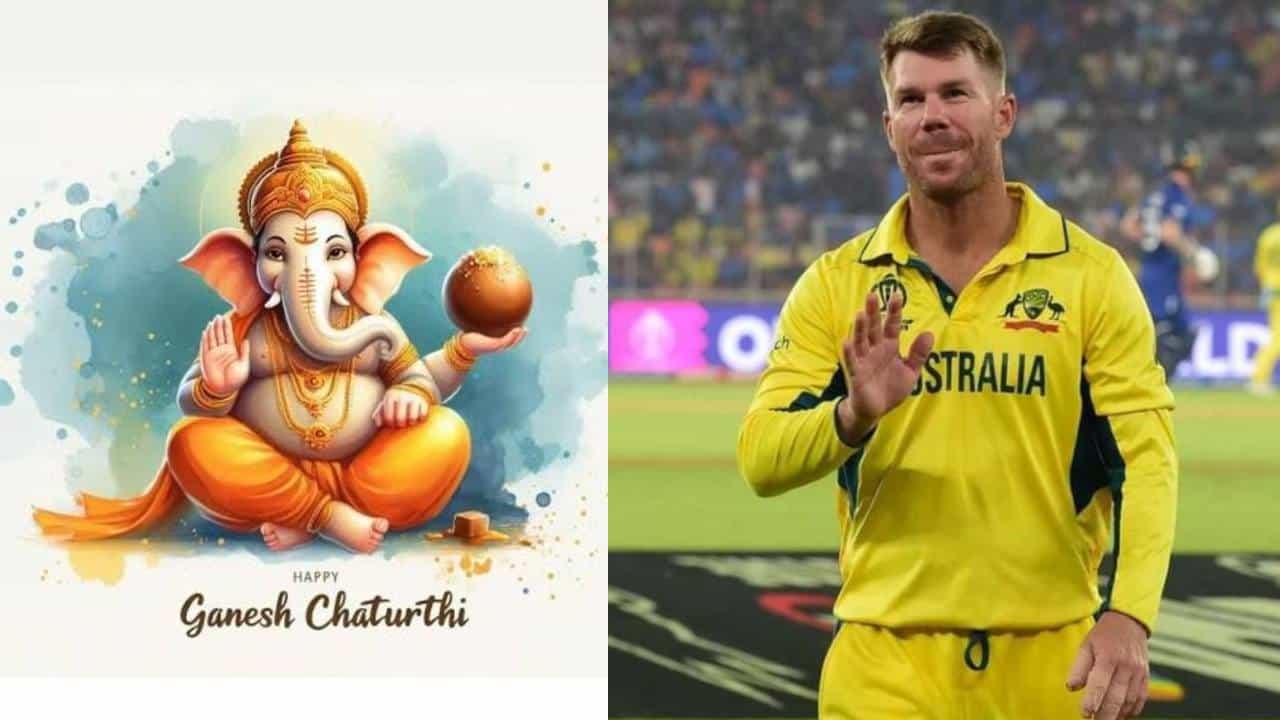 ದೇಶದೆಲ್ಲೆಡೆ ಗಣೇಶ ಚತುರ್ಥಿ ಹಬ್ಬವನ್ನು ಸಂಭ್ರಮ ಸಡಗರದಿಂದ ಆಚರಿಸಲಾಗುತ್ತಿದೆ. ಈ ಸಂಭ್ರಮಕ್ಕೆ ಆಸ್ಟ್ರೇಲಿಯಾದ ಮಾಜಿ ಆಟಗಾರ ಡೇವಿಡ್ ವಾರ್ನರ್ ಶುಭಾಶಯ ತಿಳಿಸಿರುವುದು ವಿಶೇಷ. ತಮ್ಮ ಇನ್ಸ್ಟಾಗ್ರಾಮ್ ಖಾತೆಯ ಮೂಲಕ ವಾರ್ನರ್ ಚೌತಿ ಹಬ್ಬಕ್ಕೆ ವಿಶಸ್ ತಿಳಿಸಿದ್ದಾರೆ.