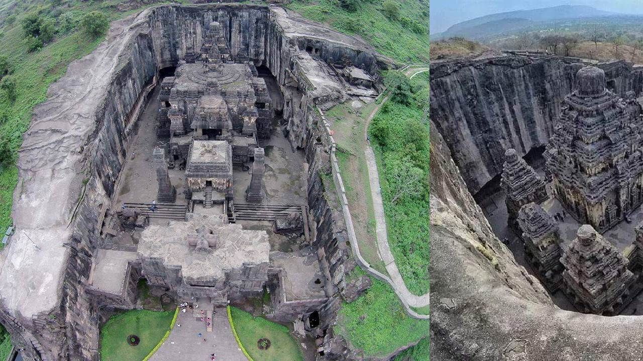 Ellora Kailasa Temple history and detailed information who built who destroyed kannada news