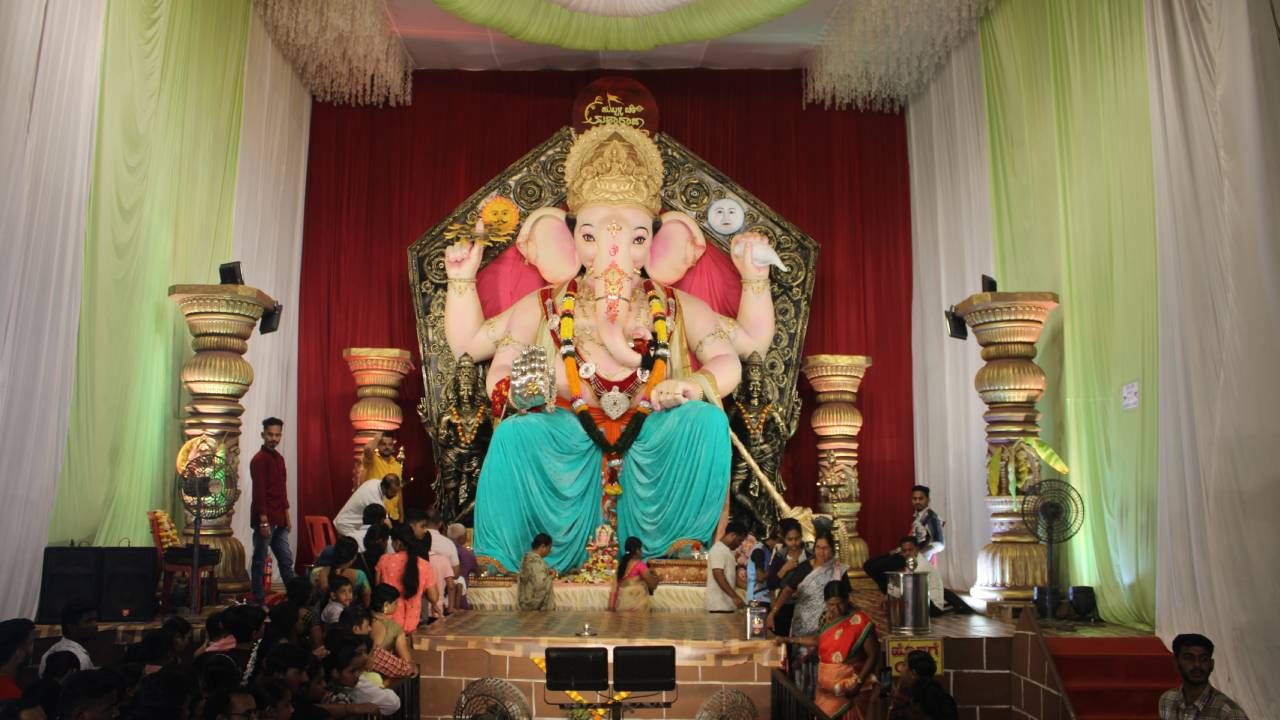 Hubli Ka Maharaja is the tallest Ganesha idol in Karnataka