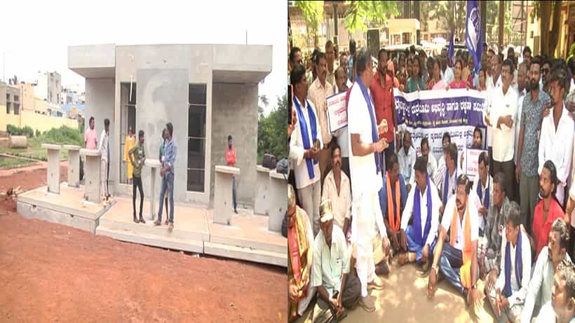 ತೀವ್ರ ವಿರೋಧ; ಕೊನೆಗೂ ಸ್ಮಶಾನದಲ್ಲಿ ಇಂದಿರಾ ಕ್ಯಾಂಟೀನ್ ನಿರ್ಮಾಣ ಕೈಬಿಟ್ಟ ಹು-ಧಾ ಮಹಾನಗರ ಪಾಲಿಕೆ
