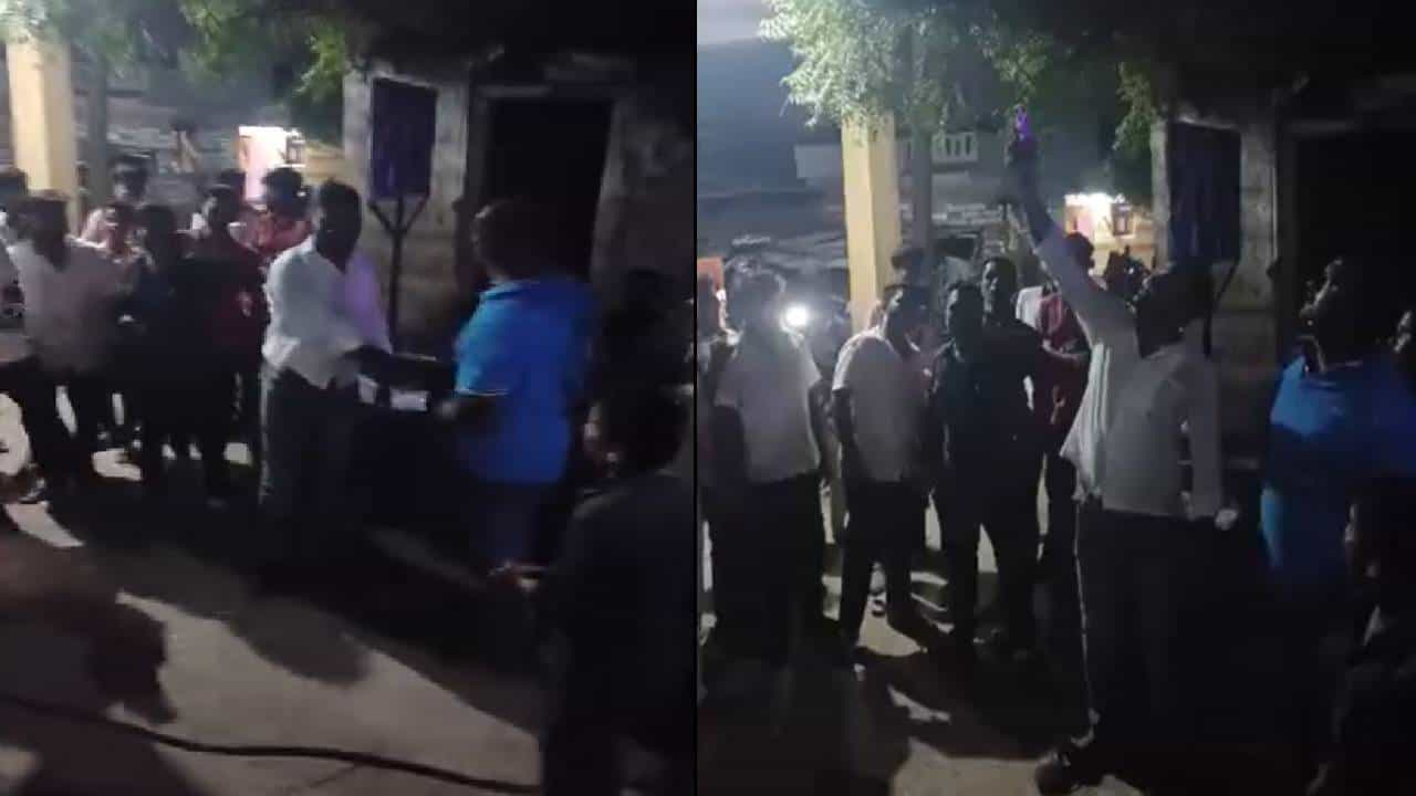 ಗಣೇಶ ವಿಸರ್ಜನೆ ವೇಳೆ ಗಾಳಿಯಲ್ಲಿ ಗುಂಡು ಹಾರಿಸಿ ಯುವಕರ ಪುಂಡಾಟ; ಇಬ್ಬರು ಅರೆಸ್ಟ್​