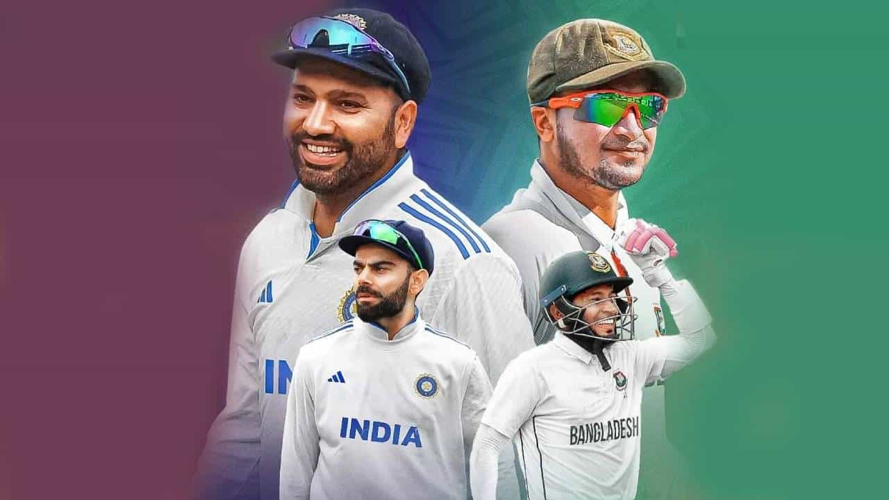 IND vs BAN: ಭಾರತ vs ಬಾಂಗ್ಲಾದೇಶ್ ನಡುವಣ ಸರಣಿ ಇಂದಿನಿಂದ ಶುರು IND vs BAN: ಭಾರತ vs ಬಾಂಗ್ಲಾದೇಶ್ ನಡುವಣ ಸರಣಿ ಇಂದಿನಿಂದ ಶುರು