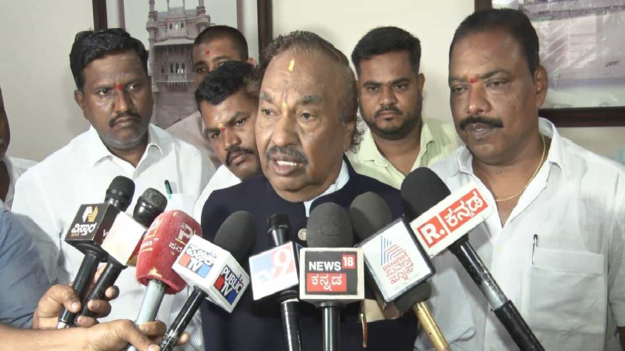 ರಾಯಣ್ಣ ಚೆನ್ನಮ್ಮ ಬ್ರಿಗೇಡ್ ಸ್ಥಾಪಿಸಲು ಮುಂದಾದ ಕೆಎಸ್ ಈಶ್ವರಪ್ಪ ರಾಯಣ್ಣ ಚೆನ್ನಮ್ಮ ಬ್ರಿಗೇಡ್ ಸ್ಥಾಪಿಸಲು ಮುಂದಾದ ಕೆಎಸ್ ಈಶ್ವರಪ್ಪ