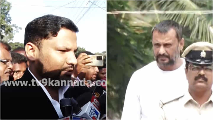 ‘ಕೆಲವು ಅನುಮಾನ ಇತ್ತು, ಕೇಳಿದ್ದೇನೆ’: ದರ್ಶನ್ ಭೇಟಿ ಬಳಿಕ ಲಾಯರ್ ಪ್ರತಿಕ್ರಿಯೆ ‘ಕೆಲವು ಅನುಮಾನ ಇತ್ತು, ಕೇಳಿದ್ದೇನೆ’: ದರ್ಶನ್ ಭೇಟಿ ಬಳಿಕ ಲಾಯರ್ ಪ್ರತಿಕ್ರಿಯೆ