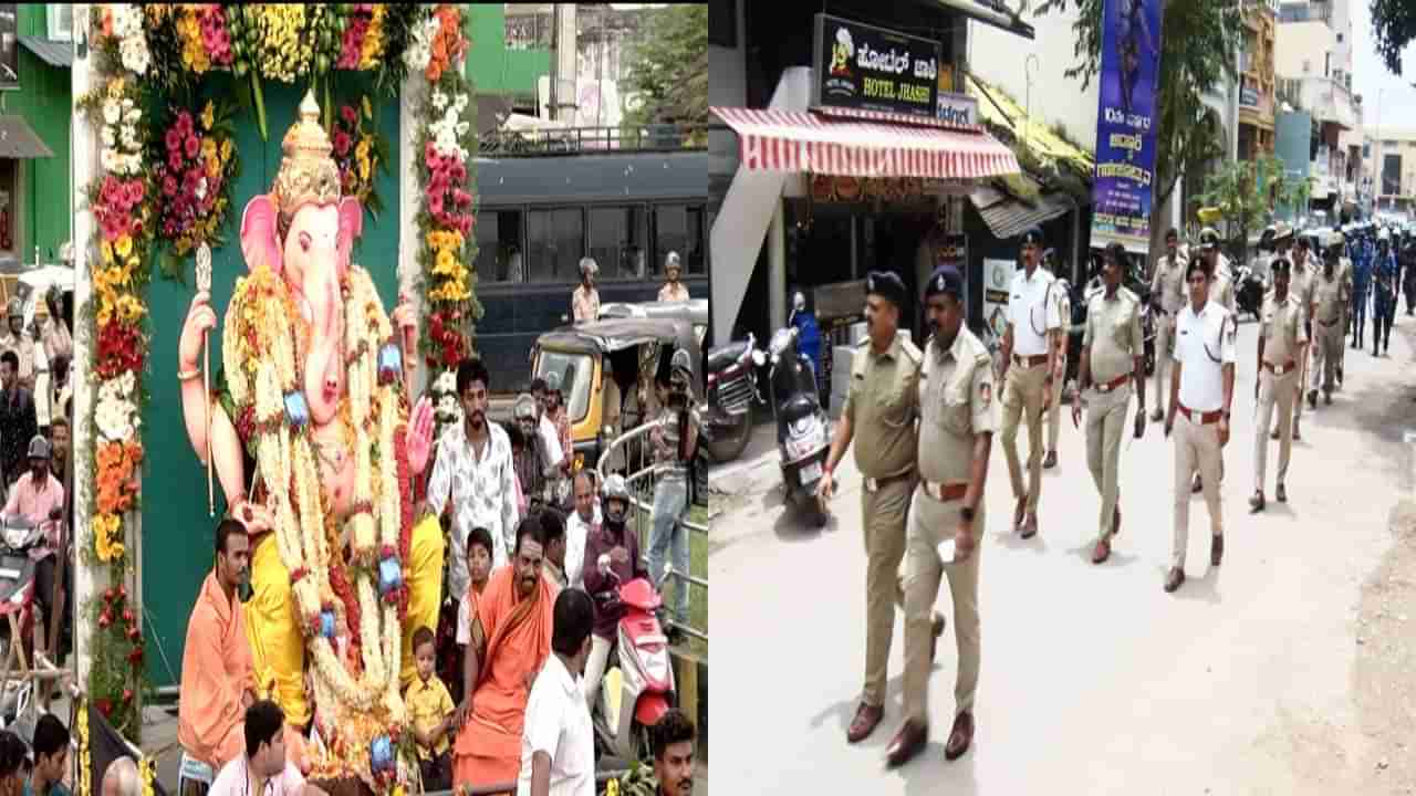 ಕಳೆದ ವರ್ಷದ ಗಲಾಟೆಯಿಂದ ಪಾಠ: ಈ ಬಾರಿ ಶಿವಮೊಗ್ಗದಲ್ಲಿ ಪೊಲೀಸರು ಹೈಅಲರ್ಟ್