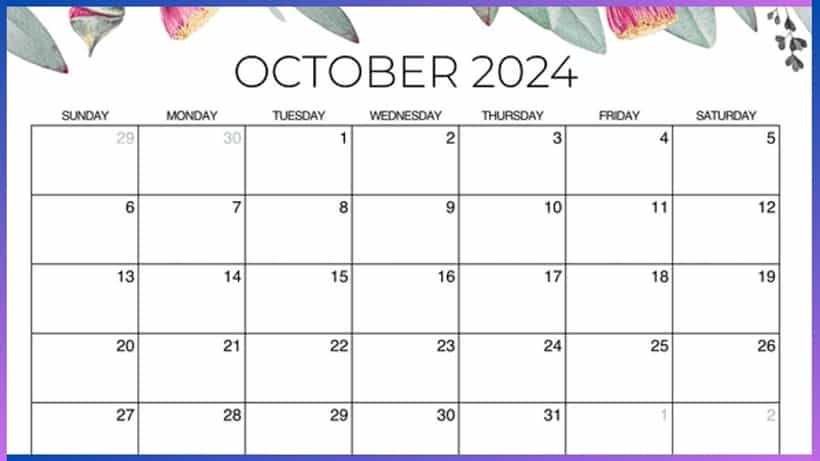 Event Calendar October 2024 : ಅಕ್ಟೋಬರ್ನಲ್ಲಿ ಆಚರಿಸುವ ಪ್ರಮುಖ ರಾಷ್ಟ್ರೀಯ ಮತ್ತು ಅಂತಾರಾಷ್ಟ್ರೀಯ ದಿನಾಚರಣೆಗಳಿವು