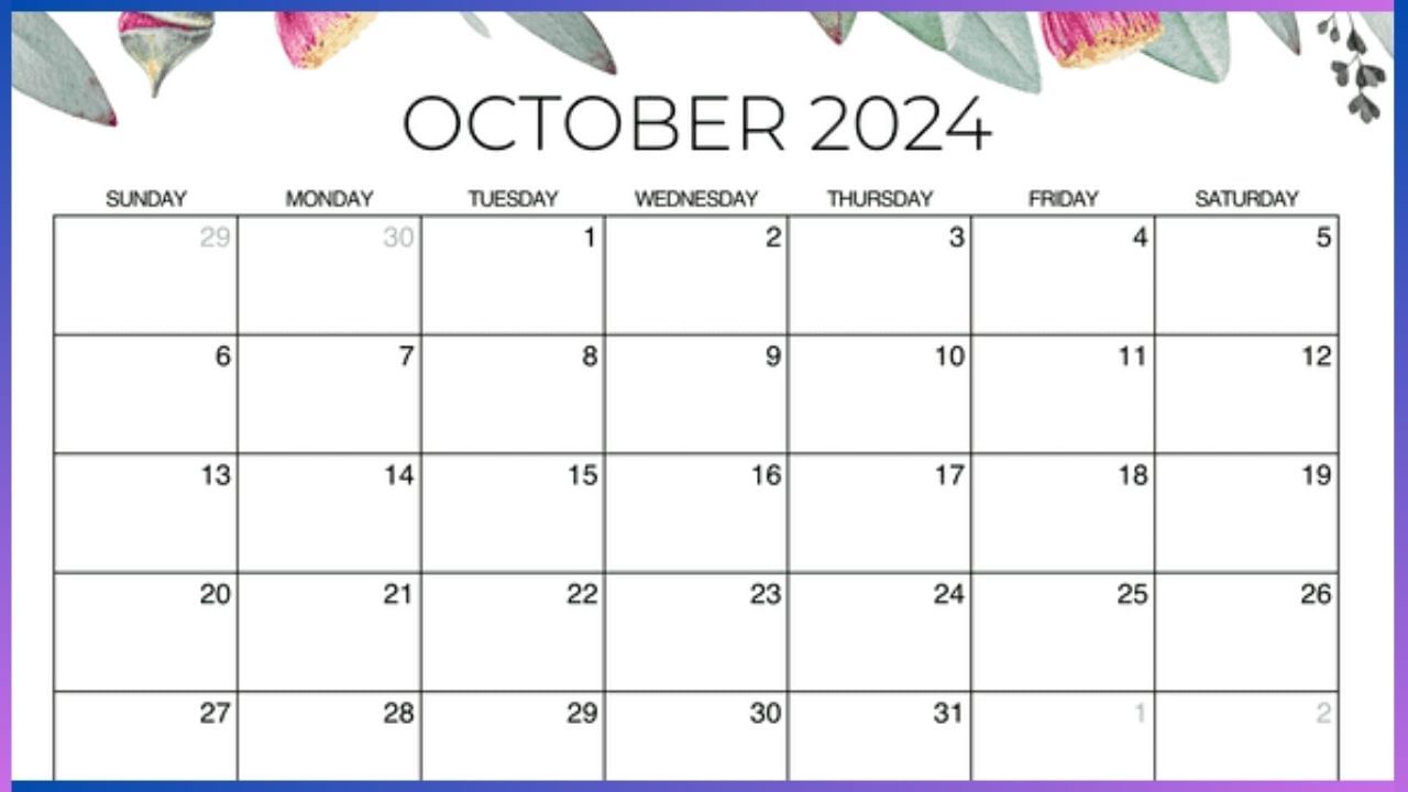 Event Calendar October 2024 : ಅಕ್ಟೋಬರ್​​ನಲ್ಲಿ ಆಚರಿಸುವ ಪ್ರಮುಖ ರಾಷ್ಟ್ರೀಯ ಮತ್ತು ಅಂತಾರಾಷ್ಟ್ರೀಯ ದಿನಾಚರಣೆಗಳಿವು