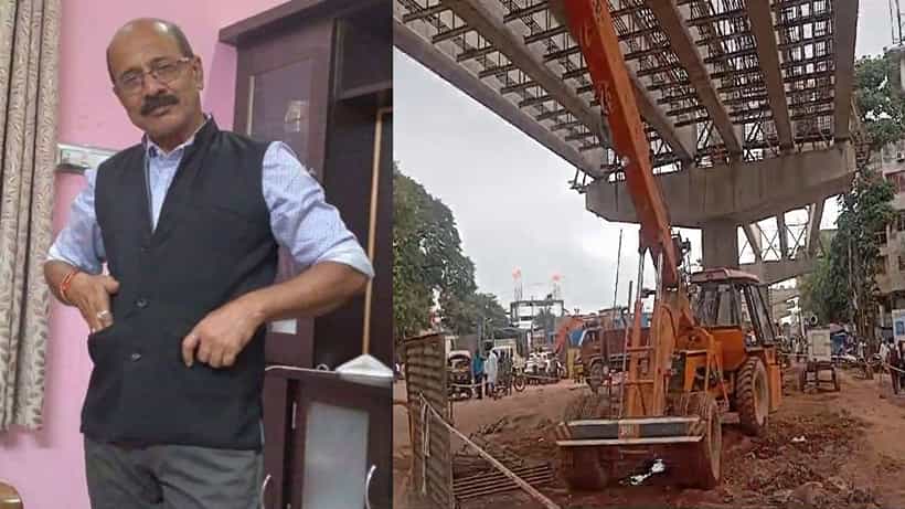 ಹುಬ್ಬಳ್ಳಿ ಫ್ಲೈಓವರ್ ಕಾಮಗಾರಿ ವೇಳೆ ಭಾರೀ ಅವಘಡ, ASI ಸ್ಥಿತಿ ಗಂಭೀರ