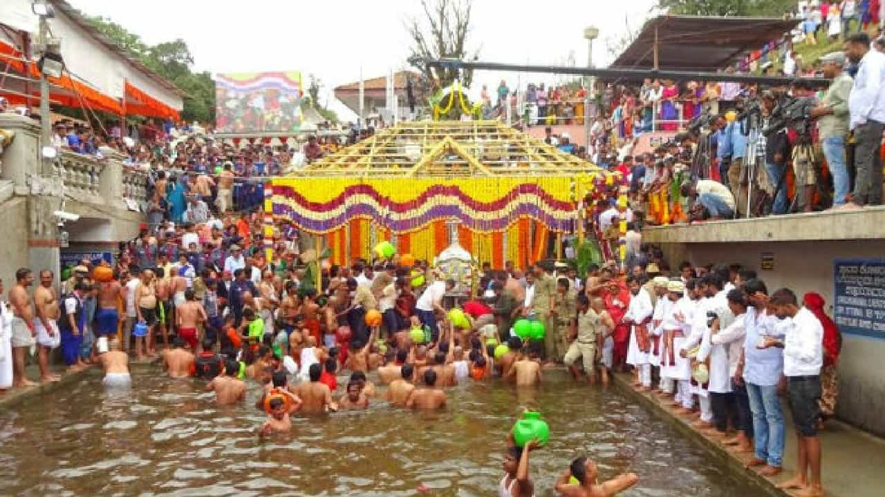 ಅಕ್ಟೋಬರ್ 17ರಂದು ಕಾವೇರಿ ತೀರ್ಥೋದ್ಭವ ಅಕ್ಟೋಬರ್ 17ರಂದು ಕಾವೇರಿ ತೀರ್ಥೋದ್ಭವ